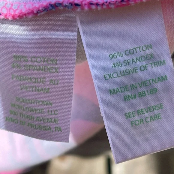 Lilly Pulitzer Pink Leaf-Print Midi Dress - Picture 4 of 11